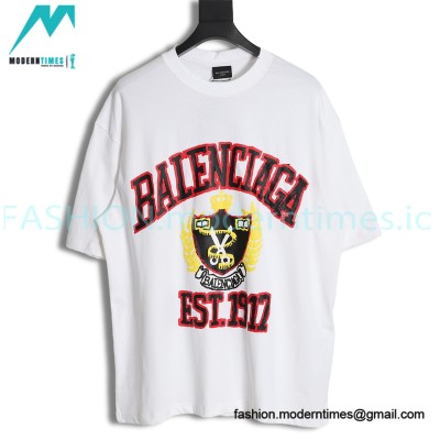 Balenciaga - 23SS Scissor Print Short Sleeve T-shirt